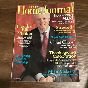 Ladies Home Journal November 2005 magazine featuring Bill Clinton